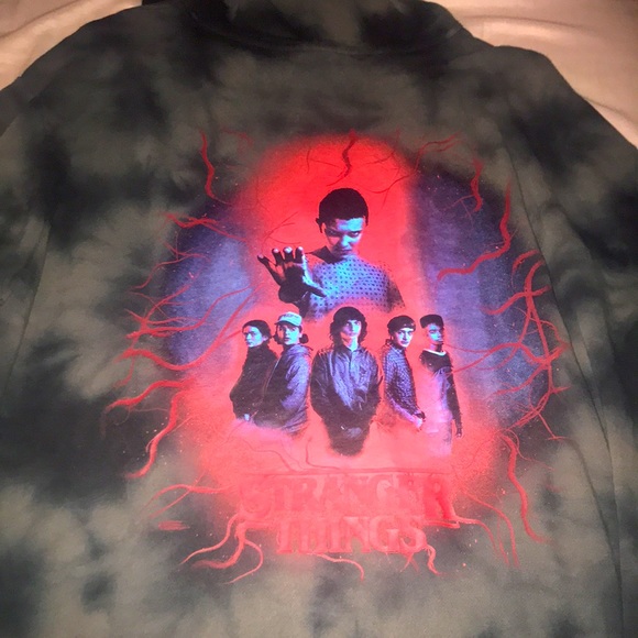 It’s black grey and red all the characters are on the back - Picture 2 of 2